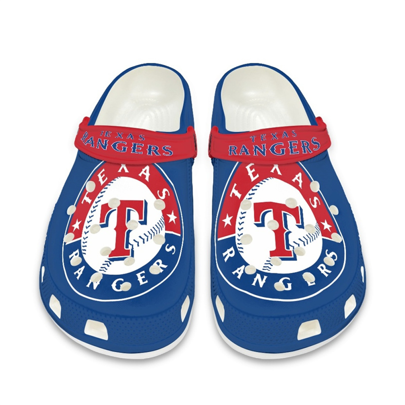 Women's Texas Rangers Bayaband Clog Shoes